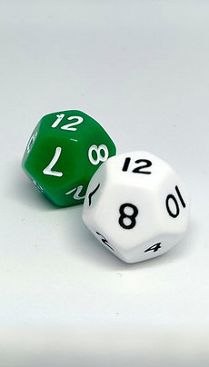 Dados D12 Tamaño Normal 17mm