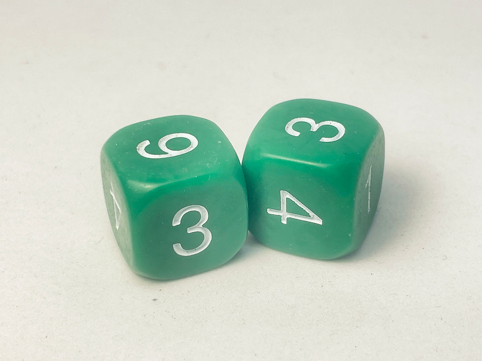 Miniatura: Dados Numéricos 16 mm