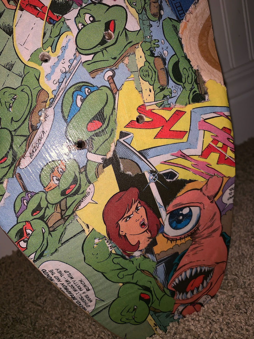Custom TMNT Longboard - Various