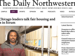 Evanston, Chicago Leaders Talk Fair Housing and Reparations in Forum