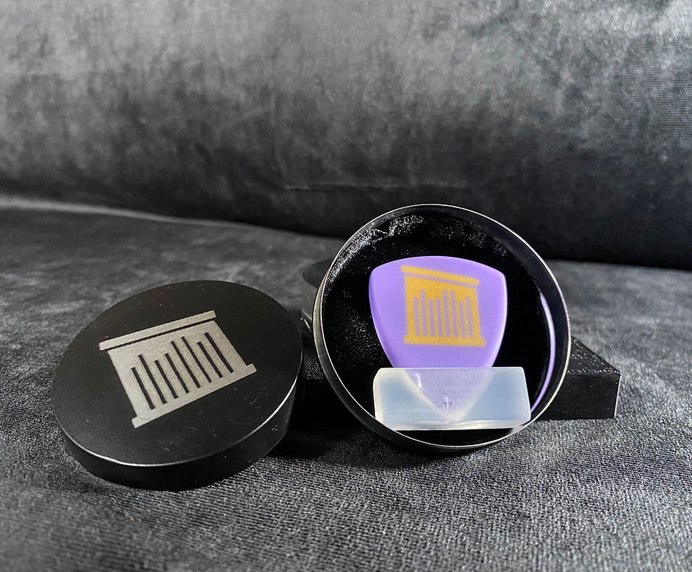Miniatura: Plectrum Purple Rain V6 (com cordão)