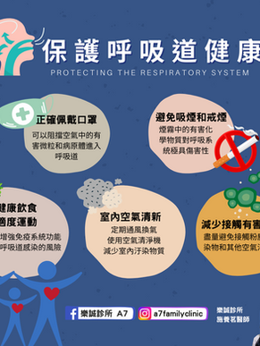 保護呼吸道健康