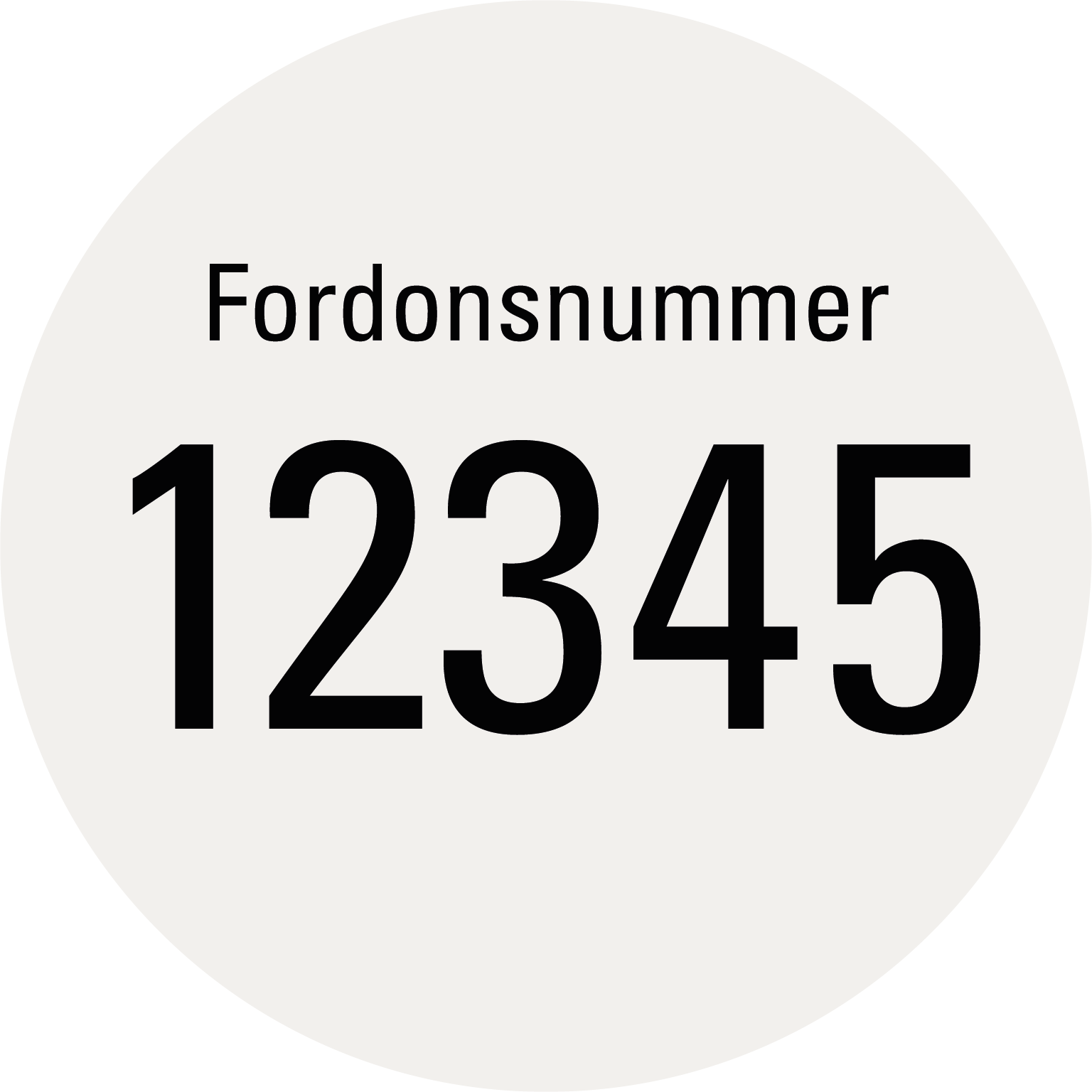 19. Fordonsnummer interiör (Kontakta oss för rätt nr.)