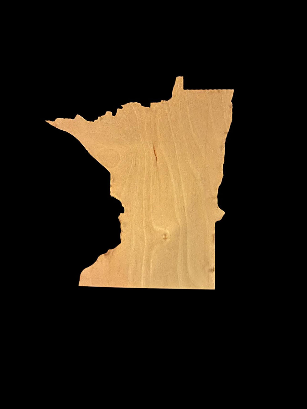 Thumbnail: Minnesota Cribbage Board-Personalized Message on the Back Available