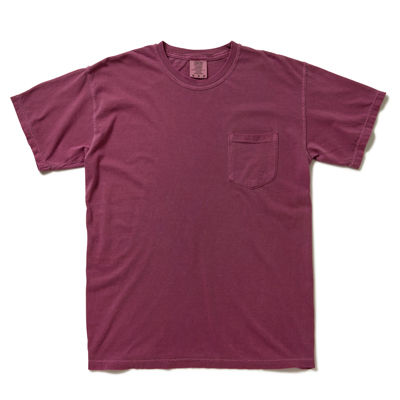 サムネイル： COMFORT COLORS 6.1oz ガーメントダイポケットTシャツ