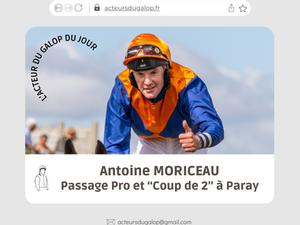 AdG du 9 mars : Antoine MORICEAU passe Pro !