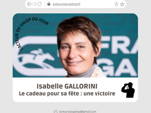 Isabelle GALLORINI : l'AdG du 22 février