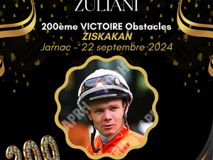 Lucas Zuliani, 200ème victoire sur les obstacles français