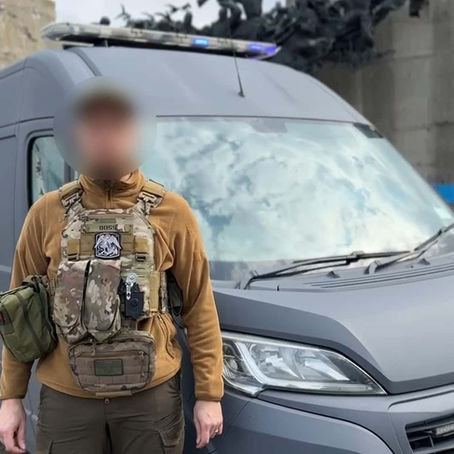 Карета швидкої допомоги Peugeot Boxer для підрозділу парамедиків 3-ї ОШБр