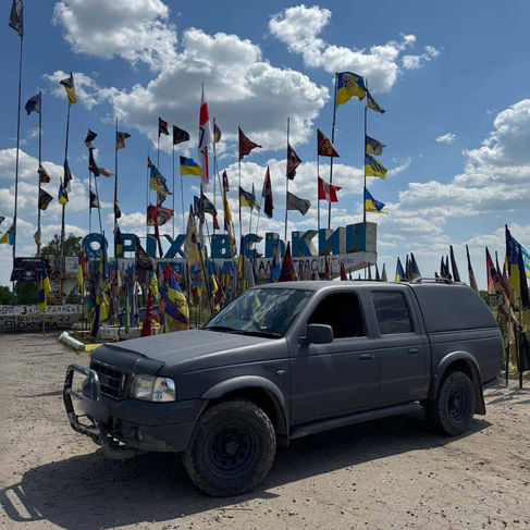 Пікап Ford Ranger для медичної групи SNAKE Міжнародного легіону ГУР