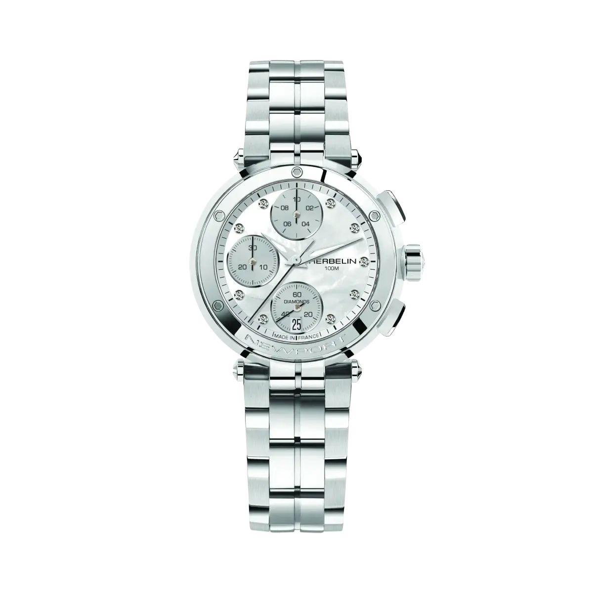 NEWPORT – CHRONOGRAPHE LADY DIAMANTS