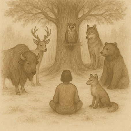 Above the Animals, or Among Them?