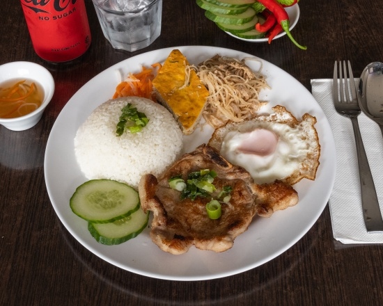 Arranged Food and Objects
