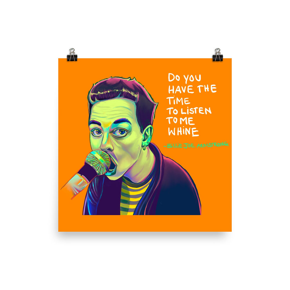 Thumbnail: Billie Joe Armstrong B | Green Day | Poster