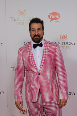 Joey Fatone KY Derby Red Carpet Kentucky Muscle ~ The Courier Journal_edited.JPG