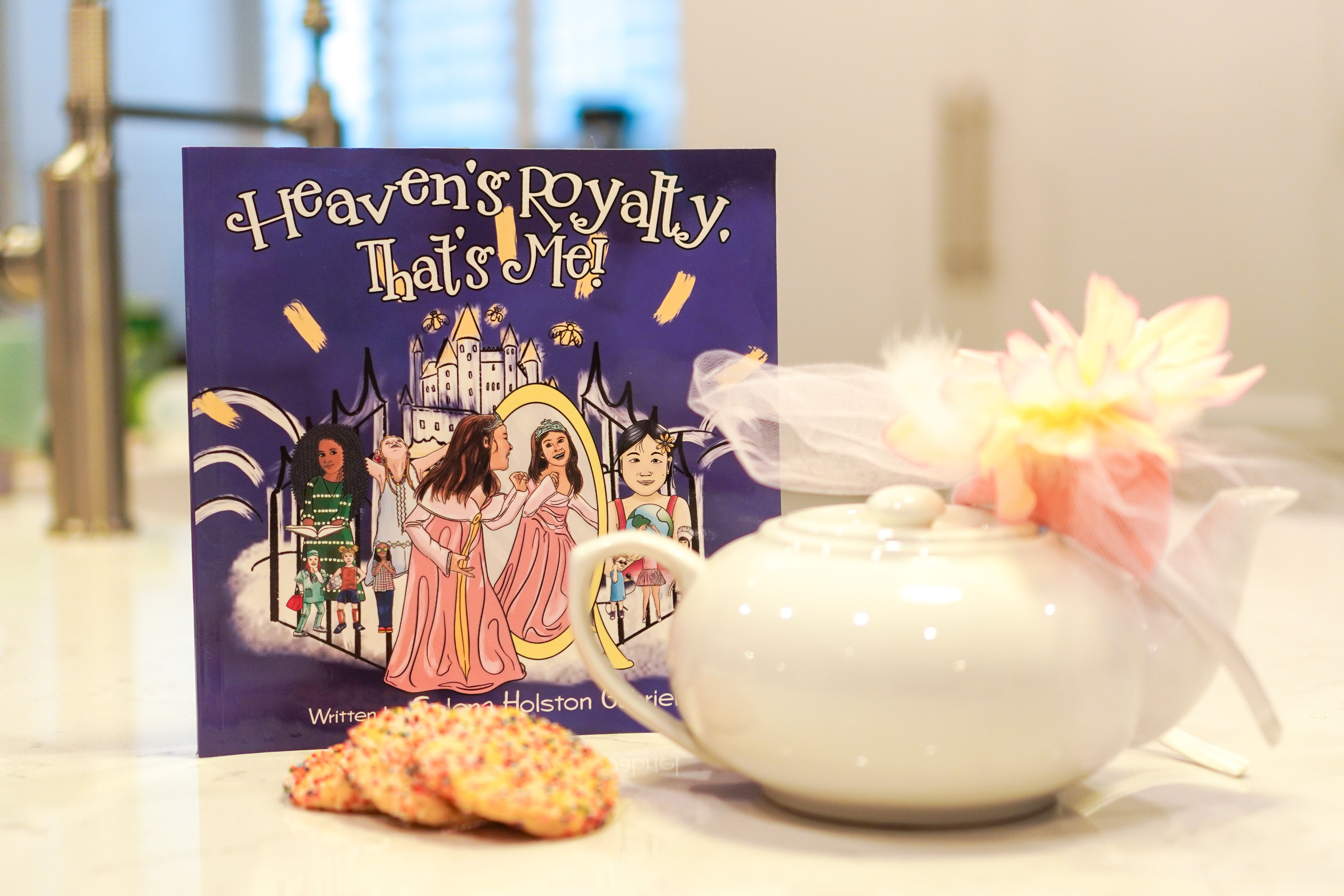 Heaven's Royalty Book and 2 Signature TeaCups