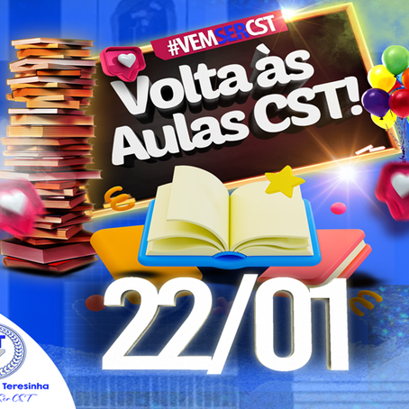 VOLTA ÀS AULAS 2024 NO CST!