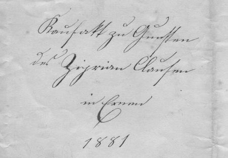 1881-09-04 Cyprian Clausen kauft Kuhalprecht