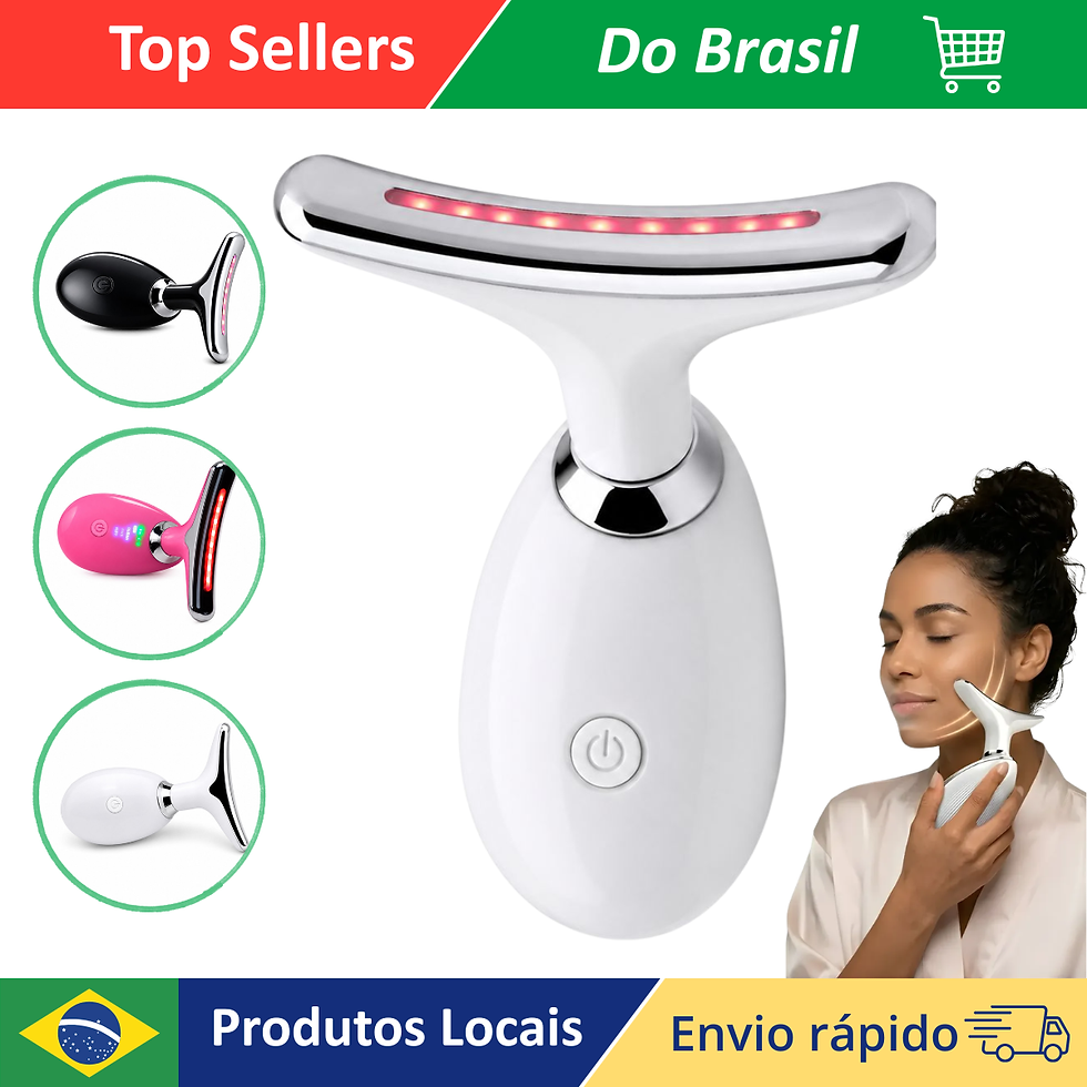 Thumbnail: Anti-Wrinkle LED Electric Facial Massager, Neck Rejuvenation and Lifting – Mar