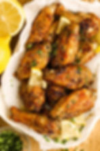Lemon Garlic Wings