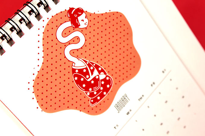 Yokai calendar