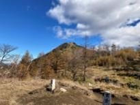 錦秋の笠取山