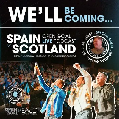 Spain Vs Scotland with Open Goal!