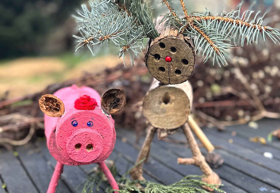 Atelier créatif: Les animaux en bois