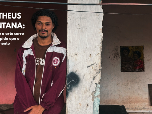 Matheus Santana: quando a arte corre mais rápido que o apagamento