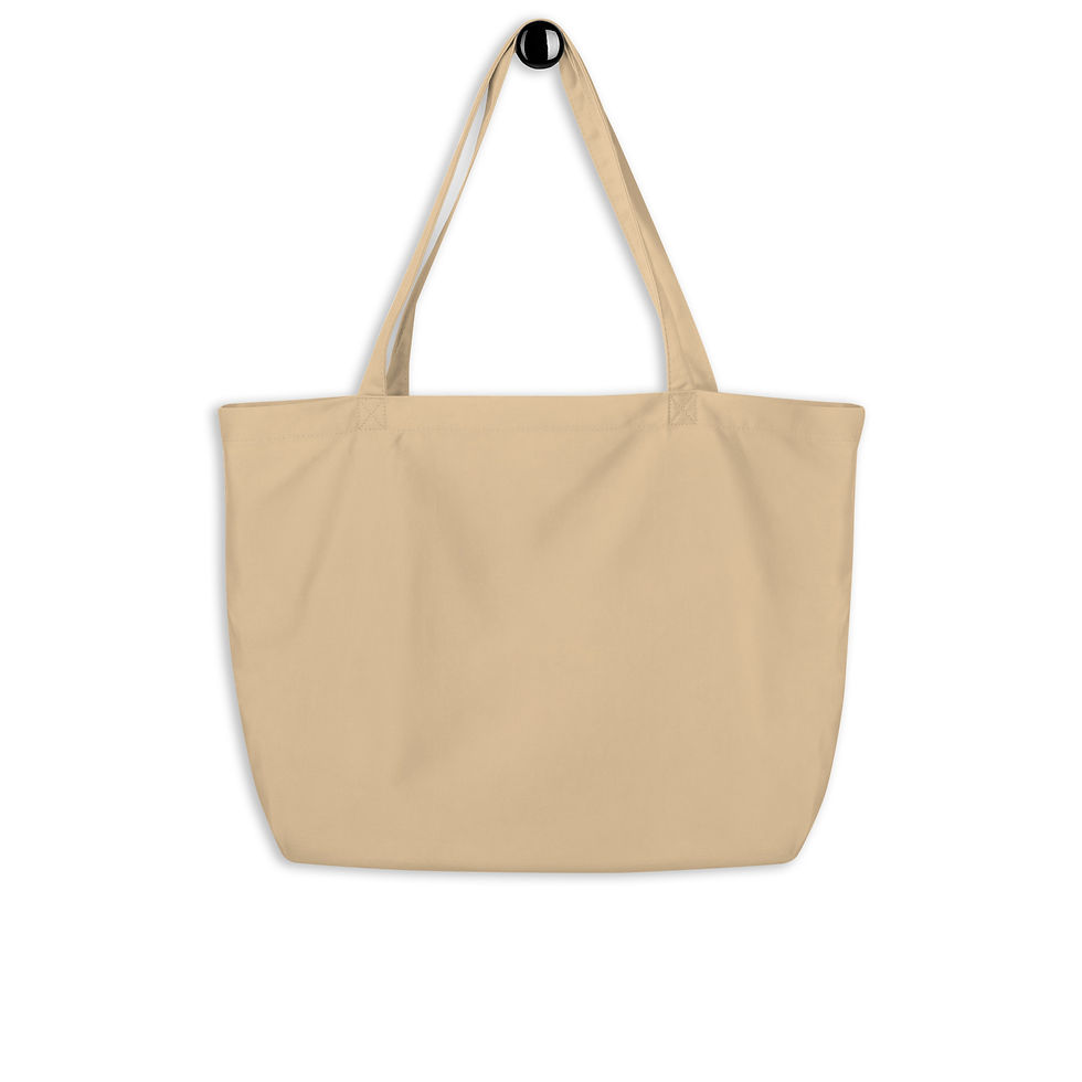 Thumbnail: Large organic tote bag - Podcast Cover Art