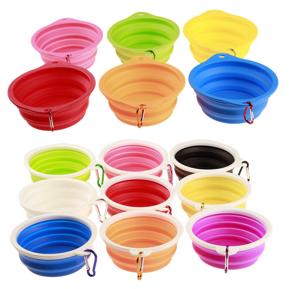 Foldable Travel Pet Food Bowl