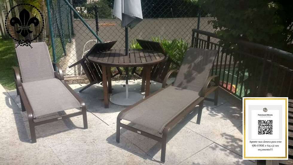 ESPREGUIÇADEIRA RETA