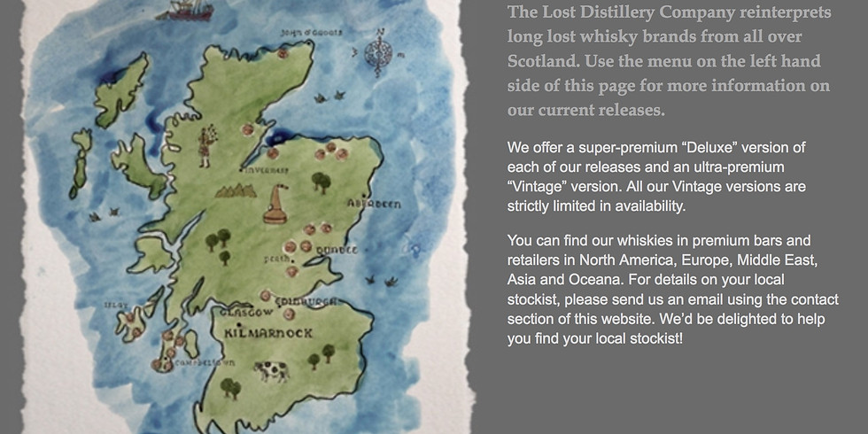 Scotch Pairing Dinner With Lost Distillery