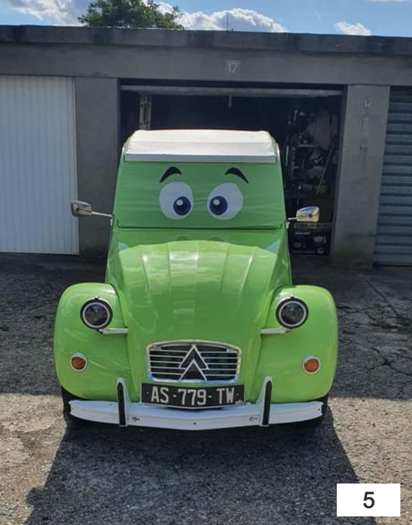 Miniature : Pare-soleil 2cv 