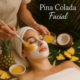 Pina colada facial