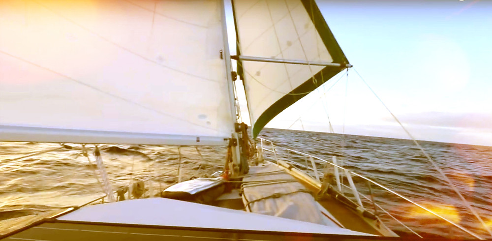 sailboat Kailani adventure wing-on-wing cruising amel maramu 46 baja haha