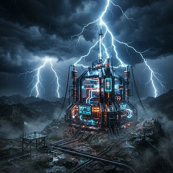 A high power amplifier in a lightning storm