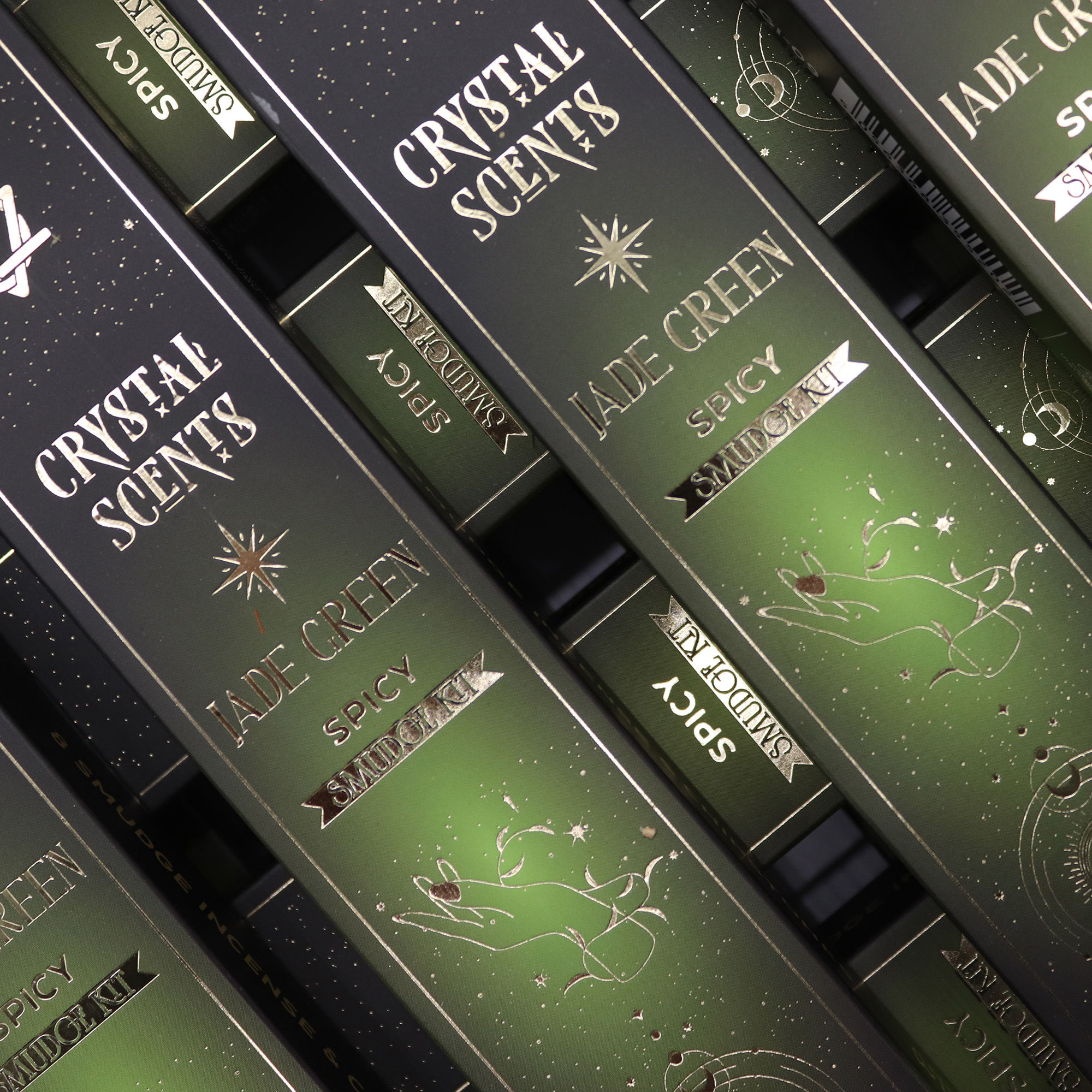 ade Crystal Scents Smudge Incense - Spicy