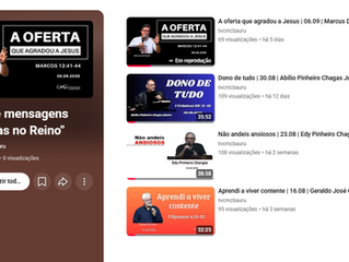 "Finanças no reino" na TV CMC