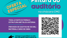 Segue campanha para pintura
