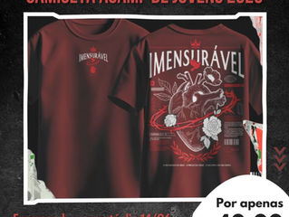 Camisetas do acamp até dia 14