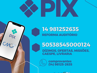 Recado da tesouraria da CMC