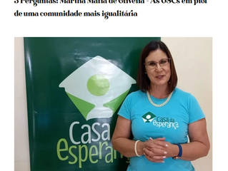 Testemunho da coordenadora da Casa da Esperança