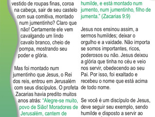 Exemplo de humildade