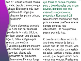 Gratidão a Deus