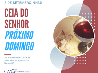 Ceia do Senhor em setembro