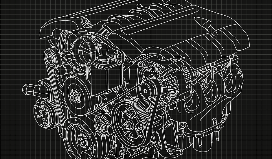 Car Engine Hand Drawing Illustration.png