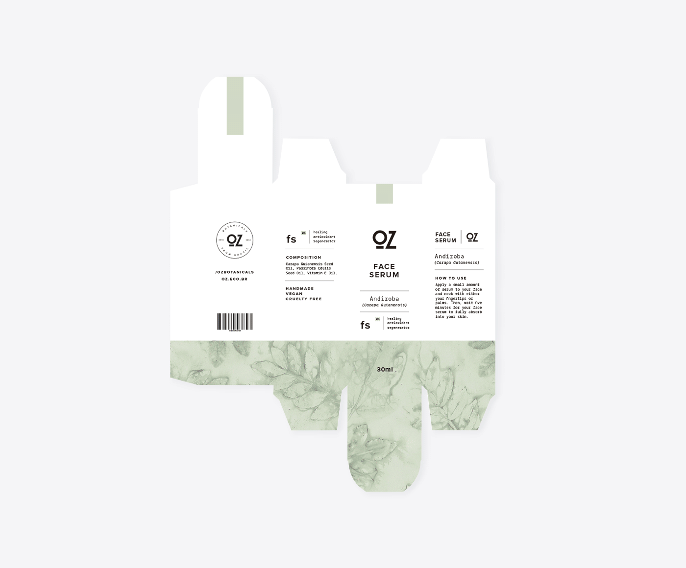 faca de corte de embalagem de produtos naturais