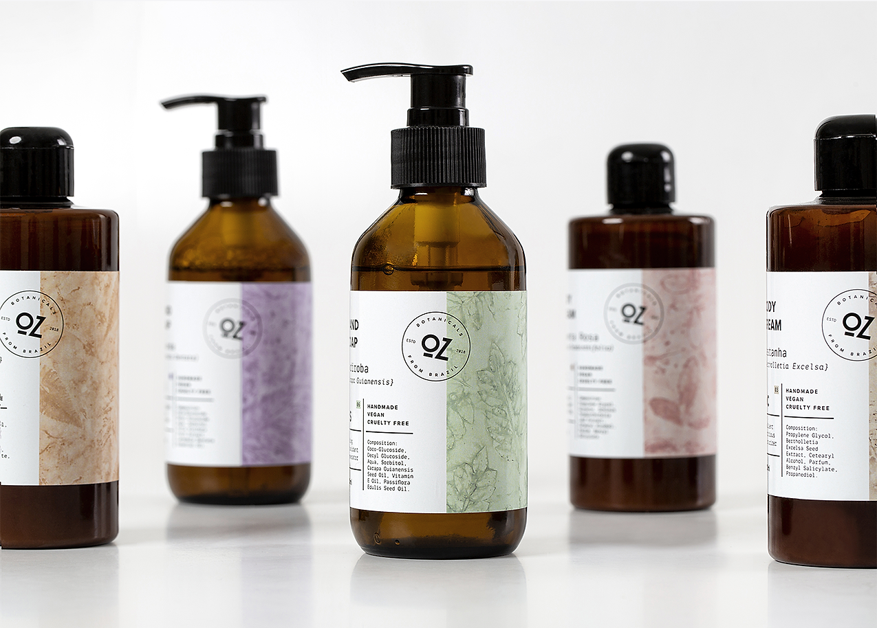 embalagem de cosmético sabonete líquido