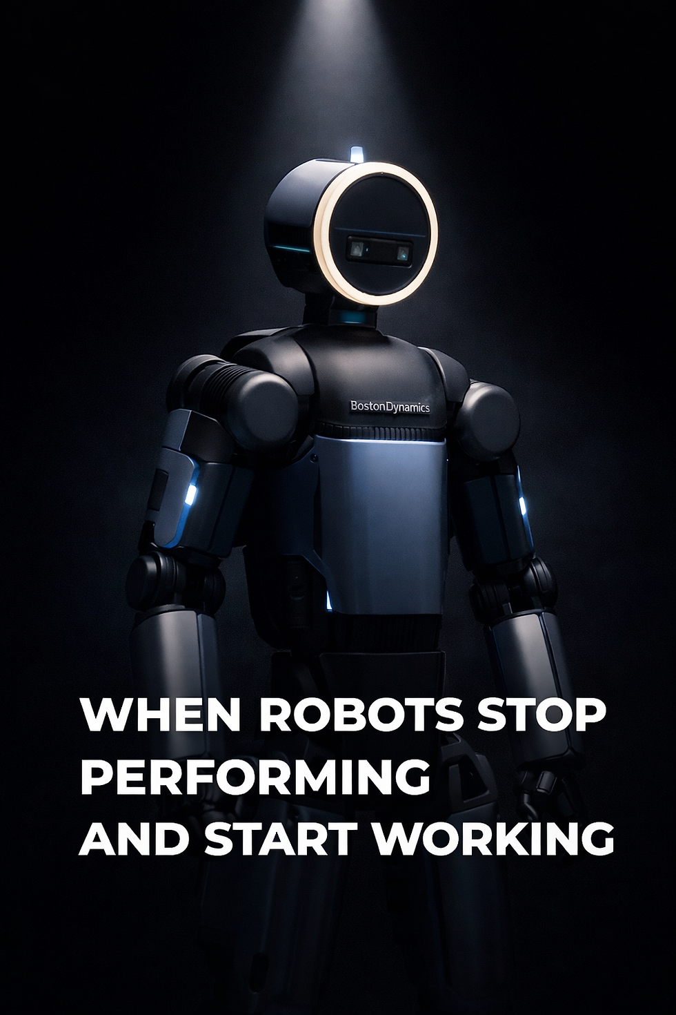 When Robots Stop Performing and Start Working